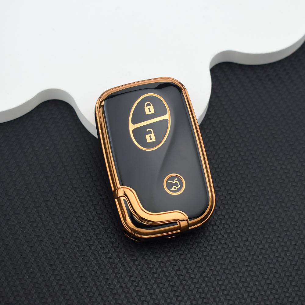 Anti-Scratch Key Holder For Lexus Es350 Rx270 Is250 Ct200H Gs300 Ls460 Gx460 Gx400 Is300C Es240 450H 460H Tpu Car Key Case Cover