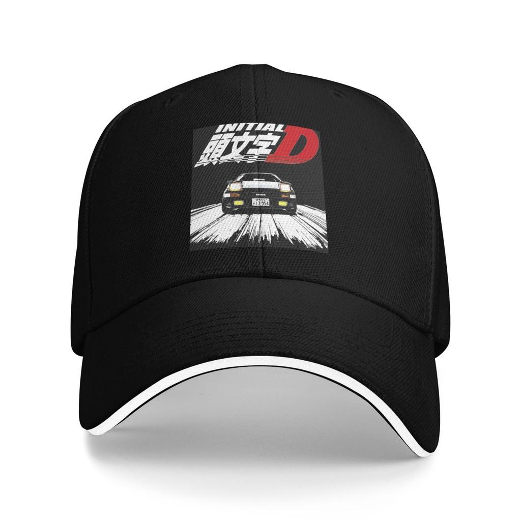 Unisex Baseball Hats Anime Drift AE86 Initial D Outdoor Streetwear Summer Sports Baseball Caps Hip Hop Cap Casquette Hats