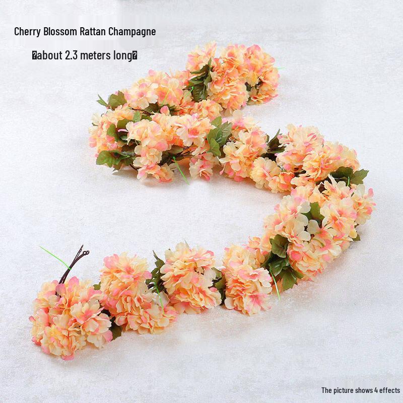 Искусственная цветочная лоза из роз Huazhenmian