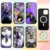 Anime B-Bleachs Aizen Sosuke Phone Case For iPhone 17,16,15,14,13,Pro,Max,Plus,Magnetic For Magsafe Wireless Charging