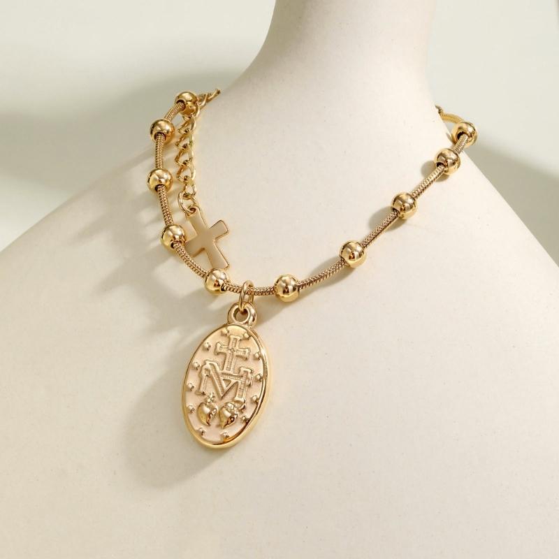 Stylish Rosary Beaded Bracelet Vintage Charm Bracelet Suitable for Women Featuring Vintage Minimalist Snake Chain