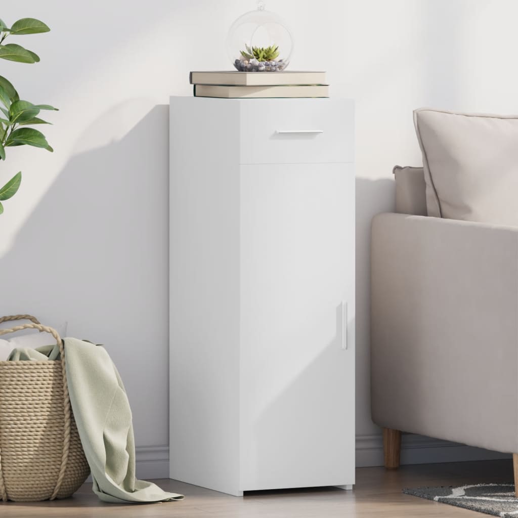 Sideboard White 30 x 42.5 x 93 cm Particleboard