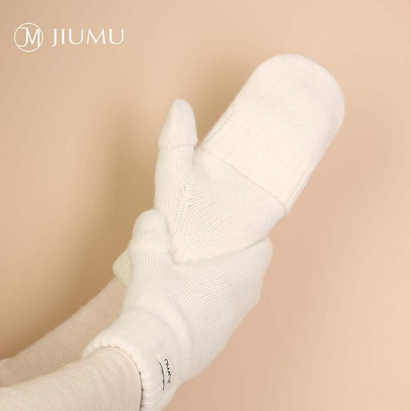 JIUMU Women s Thickened Pure Wool Touchscreen Gloves