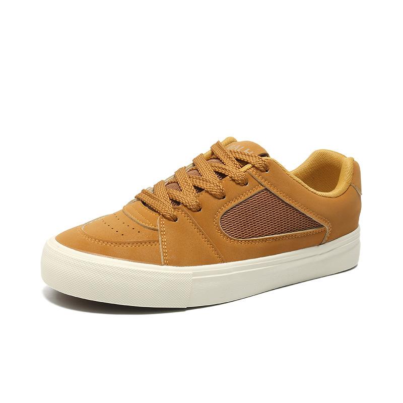 Spring and autumn new niche low-top breathable casual board shoes couple bread shoes