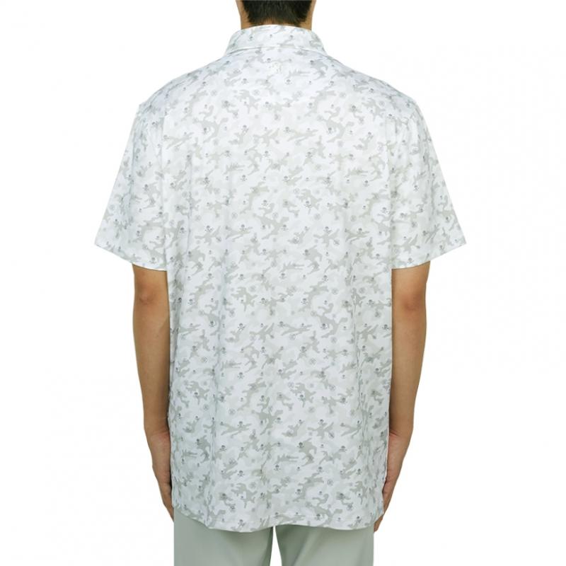 Zipore Golfwear Tricou bărbătesc cu guler și mânecă scurtă GMP000001 Sno