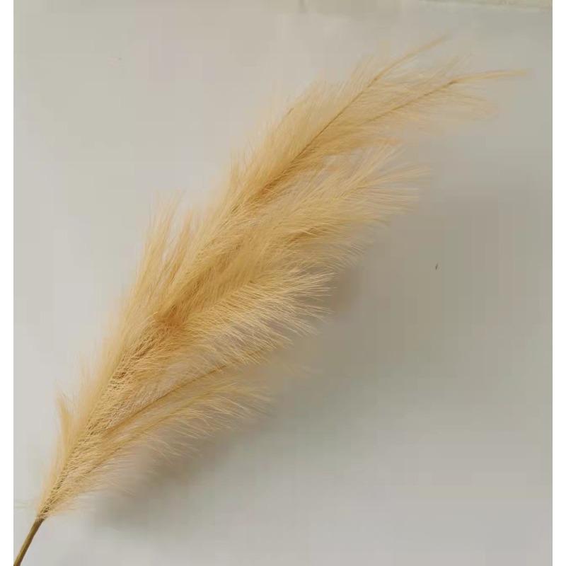 1 pz Erba di Pampas Artificiale 120cm Grande Soffice Canna Finta Fiori Artificiali Decortivi Coda Erba Bouquet Boho Decorazione Casa Forniture Matrimonio Accessori