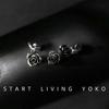 Vintage Silver Rose Shirt & Sweater Buttons with High-Foot Design - Decorative Cufflinks & Collar Buttons.