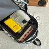 Women's Star Printed Backpack with Coin Purse
