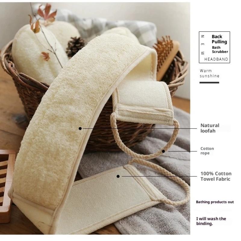 Exfoliating Back Scrubber Made From Flax Fiber A Traditional Back Scrubber And Exfoliating Brush