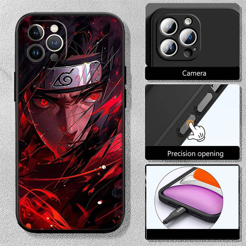 MH4 Akatsuki Naruto New Shell Phone Case for Xiaomi Poco F5 F6 C40 C65 C55 C50 C51 M7 X7 C75 M6 C71 F7 C85 F8 Pro Ultra