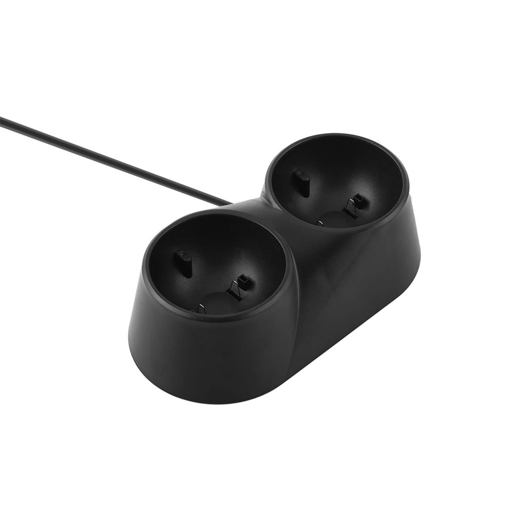 Dual Charger Dock Charging Station Stand For Play Station PS4 VR Remote Controllers