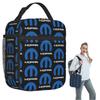 Mopar Black Logo American Trucker Insulated Lunch Bag for Women Kids Portable Food Boxes Thermal Lunch Box Tote