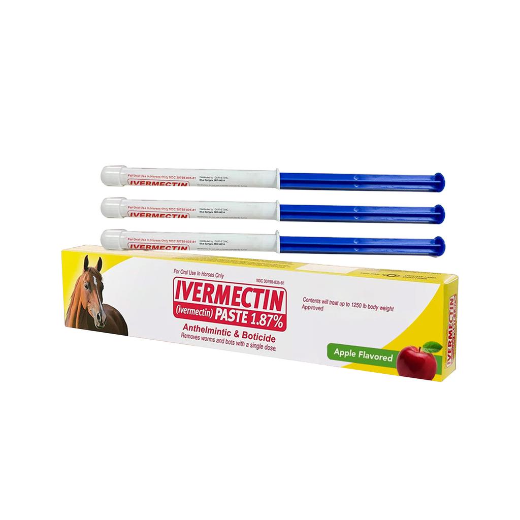 Ungüento de Caballo Sabor Manzana AMZ (Paquete de 3), Ungüento de Fórmula Suave para Repelente de Insectos y Equilibrio Físico para Caballos