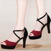 Fashion 2025 Summer Peep Toe Women's Sandals Fashion Buckle Strap Office and Career New Solid Best Seller Comfortable Heeled Sandals