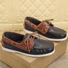Italian Mens Casual Business Shoes Handmade Luxury Brand Formal Shoes Designer Large Size Leather Office Shoes Driving Mocassins