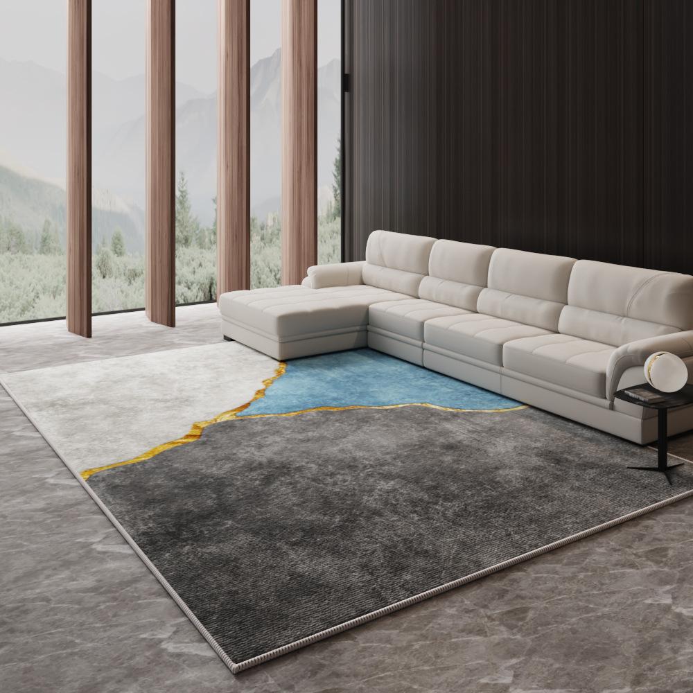 VIKAMA Nordic Light Luxury Living Room Carpet Sofa Coffee Table Floor Mat Bedroom And Lounge Large Area Carpet Home Decoration