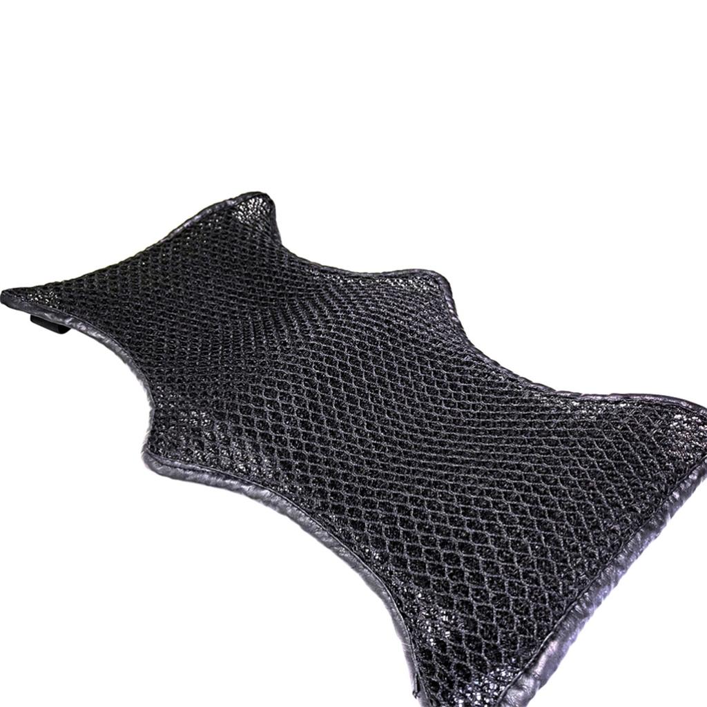 Almofada de Camada Dupla para Motocicleta Protetor Solar e Impermeável Tapete de Assento de Motocicleta Antiderrapante Assento Protetor de Malha para Motocicleta