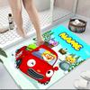 Custom Name Pororo Friends Adventure Carpet Rug Customizable Soft Washable Anti-Slip Home Living Room Sofa Mats Personalized Rug. 0909165