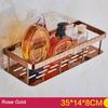 BAKALA Brass Bathroom Accessories Corner Shelf  Finished Wall Mounted Bath Shower Caddy Storage Holder BR-6716