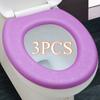 Reusable Toilet Seat Cover for Home Washable Waterproof Soft Silicone Foam Lid Cover Easy Clean Bathroom Accessories Hygienic