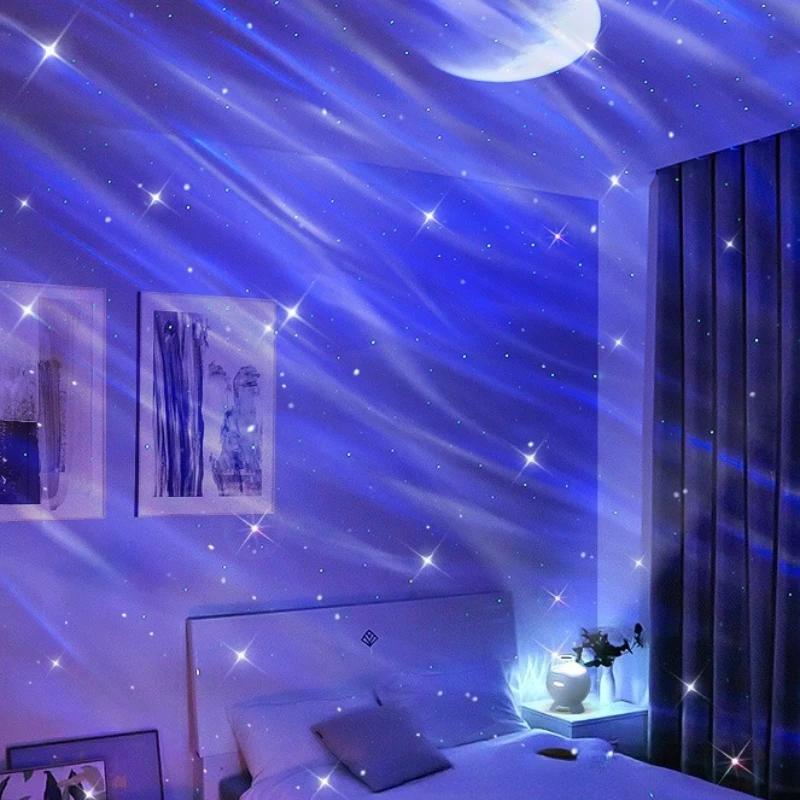 Sky Galaxy Projector Star Moon Lamp Galaxy Light Galaxy Projector Novelty Starry Ambient Light Night Light Bedroom Decoration