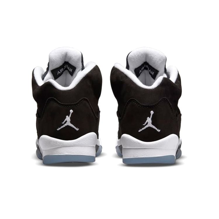 Air Jordan 5 Retro GS Oreo 2021 Kids Sneakers Black White Cool-Grey 440888-011