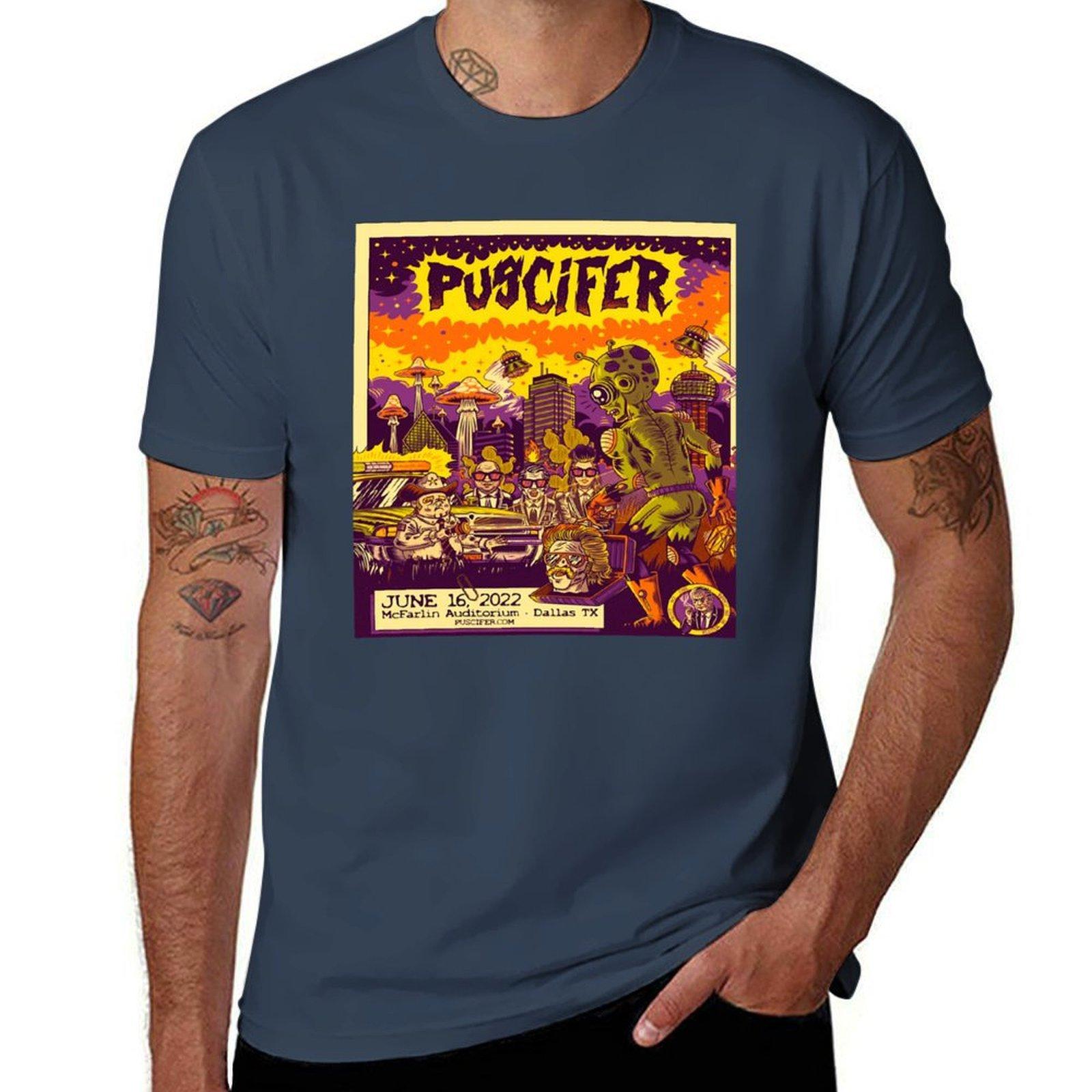 New Best Design Of Puscifer 100 Hd Tshirt Plus Size Solid Color Tshirt S