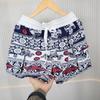Damen Sexy Muay Thai Elefantenhose Boxshorts Training Kickboxen Print Schnelltrocknend Kampfsport Boxer Kind Kämpfen Fitness Sport Gym Workout