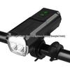 Solar Charging Bicycle Headlight with Horn