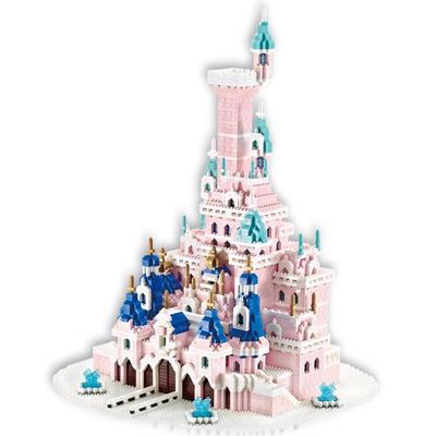 Sky Sunstar Fantasia Princesa Castelo Nevado Nanoblock weiliyz078