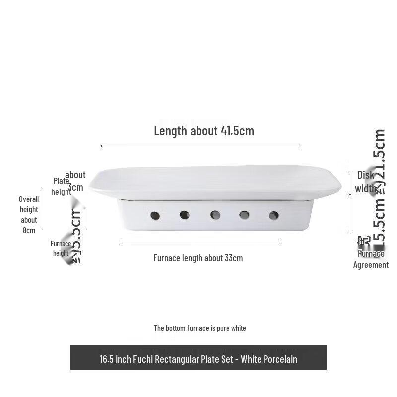 Heated Ceramic Serving Plate