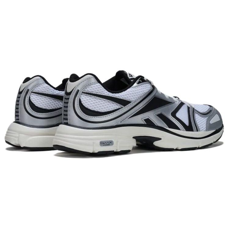 Reebok Premier Road Plus 6 Silver Metallic Black Unisex Sneakers Footwear-White Chalk 100074712