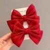 2PCS Korean-Style Baby Bow Hair Clips for Girls Cute Sweet Princess Hairpins Children's Duckbill Hair Accessories