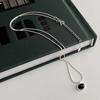 VENTFILLE Naszyjnik z geometrycznym koralikiem ze srebra próby 925 dla kobiet i dziewcząt Koreański design Wszechstronny Choker Biżuteria Dropshipping Hurtownia