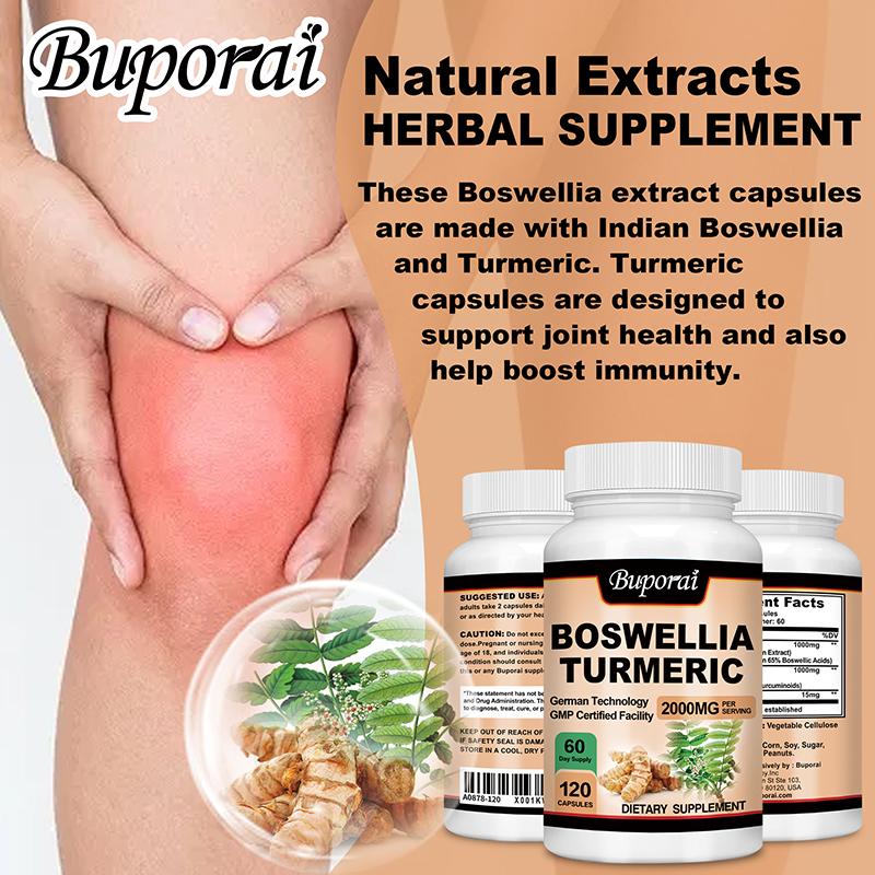 Buporai – Boswellia and Turmeric Extract Complex Capsules – Joint Health