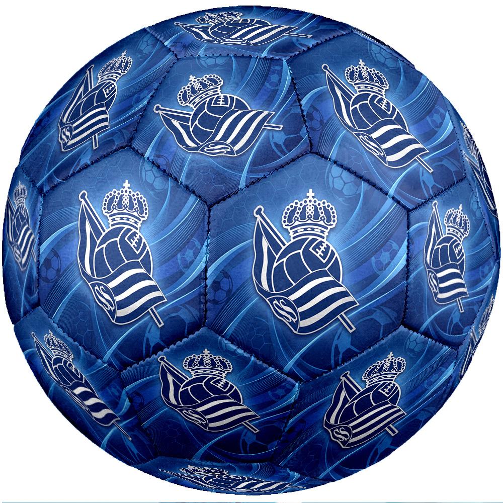 Real Sociedad FC Size 5 Standard Football Durable Training Match Soccer Ball for Adult Outdoor Sports