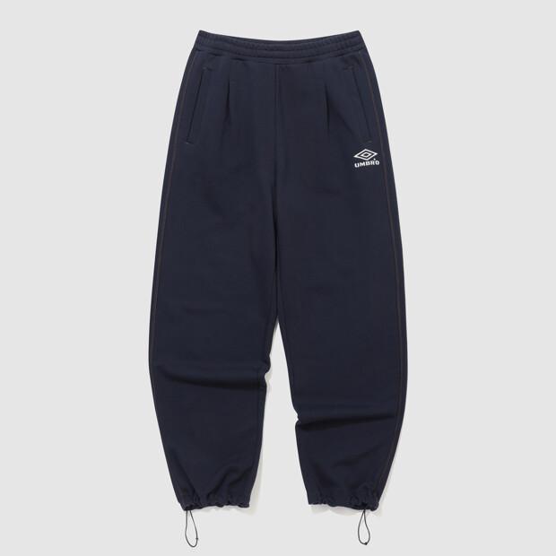 UMBRO Crispy Taslan Wide Straight Sweatpants Navy (Uq321Cfp91) (A Type)