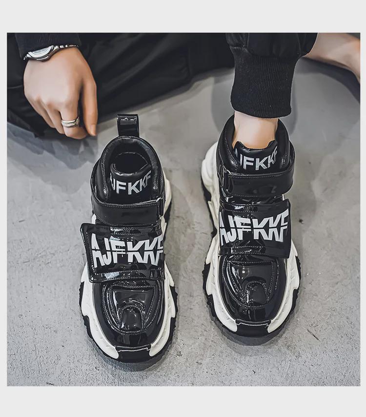 Pánské zimní vysoké sněhule se silnou podrážkou: Trendy boty pro tátu zvyšující výšku