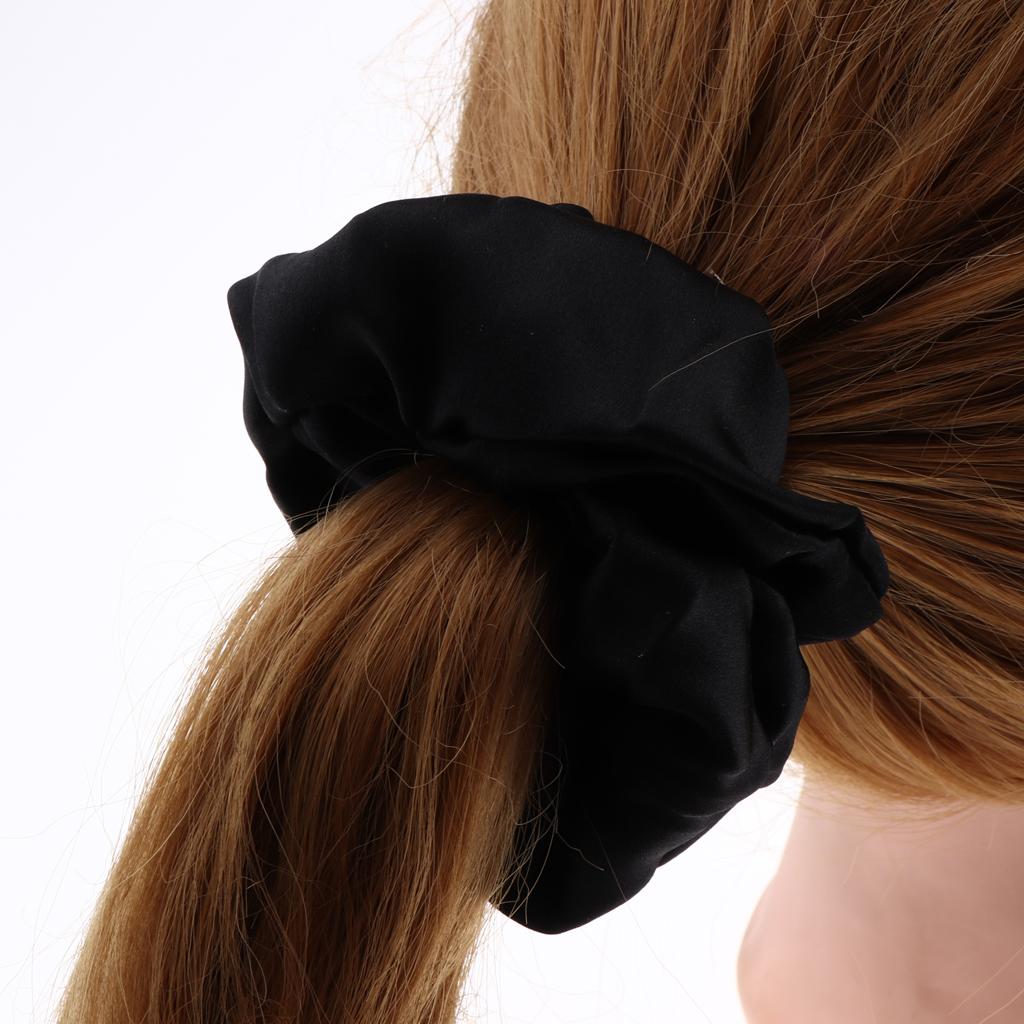 Large Floral Hair Band Ties For Thick