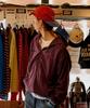 Golden Sunshine Windbreaker Anorak Hoodie_Grape Wine