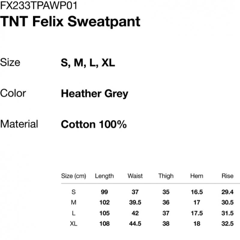 Thisisneverthat Tnt Felix Sweatpant Heather Grey