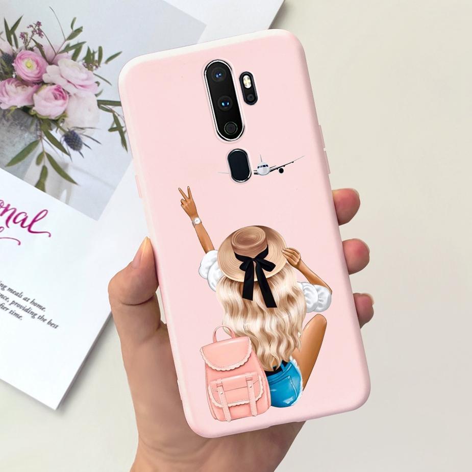 For Oppo A9 2020 Case Oppo A5 2020 Cute Fashion Cartoon Cover Soft TPU Phone Case For Oppo A11X OppoA5 OppoA9 2020 Fundas Bumper