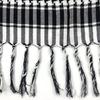 Adult Skin Friendly Kerchief Lattice Pattern Headscarf Tie Back Hair Kerchief