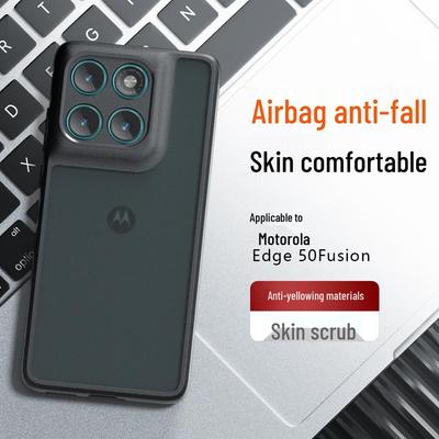 Capa Protetora Moto Edge 60 Fusion com Toque de Pele