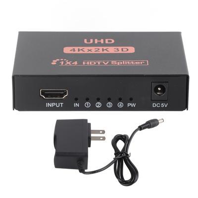 4K HD Multimedia Interface Splitter Plug and Play 1 In 4 Out HD Multimedia Interface Switcher