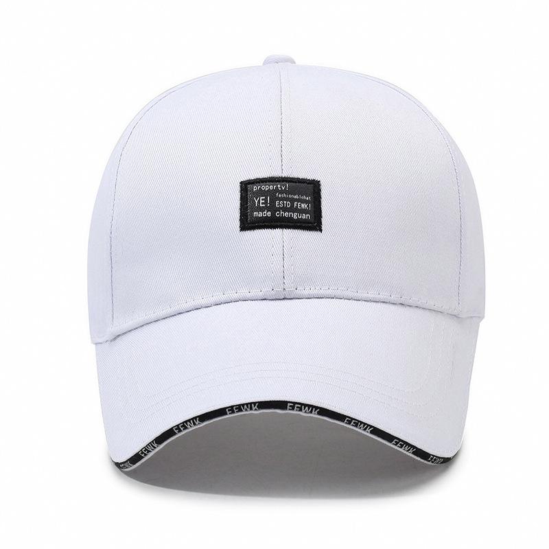Spring Letter Cap Sunshade Baseball Cap for Men Women