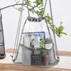 Large Capacity Drawstring Backpack Foldable Jelly Bag Simple PVC Transparent Bag  Men