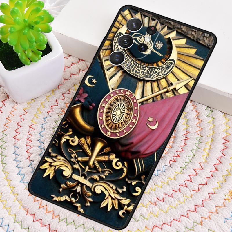 Osmanisches Reich Wappen weiche Silikon Handyhülle für Samsung Galaxy note 10 pro S26 S25 S24 S23 S22 S21 Plus Ultra Hülle