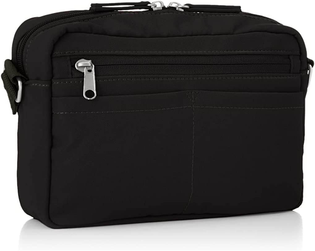 Anello Grande Mini Shoulder Bag with Multi-Storage, Cinnamon, GTM0333Z, Black