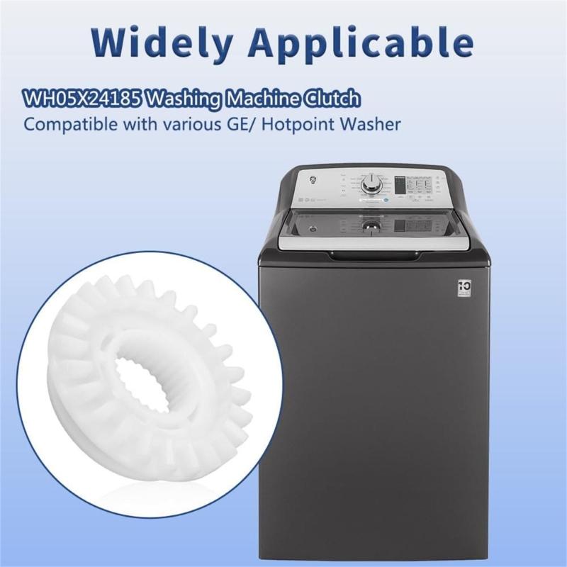 Plastic Clutch Gasket Replacement Heat Resistant Household Appliance Repair Gasket Washer Component Plastic Texture